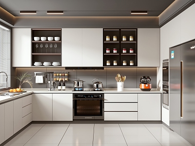 Modern Kitchen 3d model