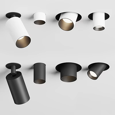 Modern Spotlight Downlight Spotlight 3d model Modern Spotlight Downlight Spotlight 3d model