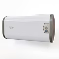 Unique Electric Water Heater With White Body And Digital Control Panel