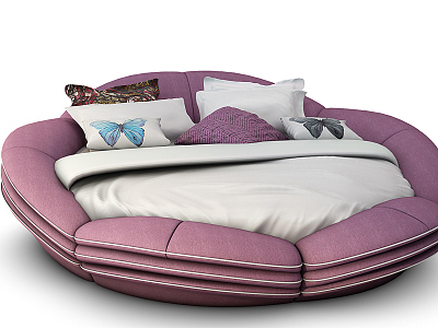 round bed model