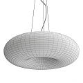 Chandelier Simple Chandelier Round Chandelier 3d model