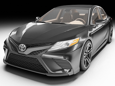 Toyota Camry sedan car 3d model