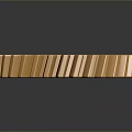Golden Gear Shaped Modern Lighting Combination With Metallic Design And Reflective Surface