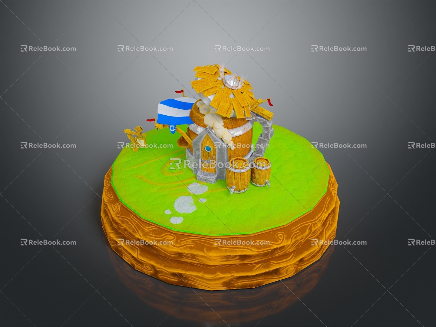 Game Environment Game Scene Fairy Tale Scene Fairy Tale Magic Scene Magic Item Fantasy Scene 3d model