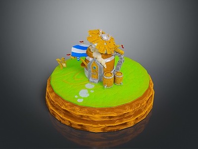 Game Environment Game Scene Fairy Tale Scene Fairy Tale Magic Scene Magic Item Fantasy Scene 3d model