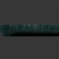 Vintage Green Wooden Boat With Weathered Planks On Dark Background