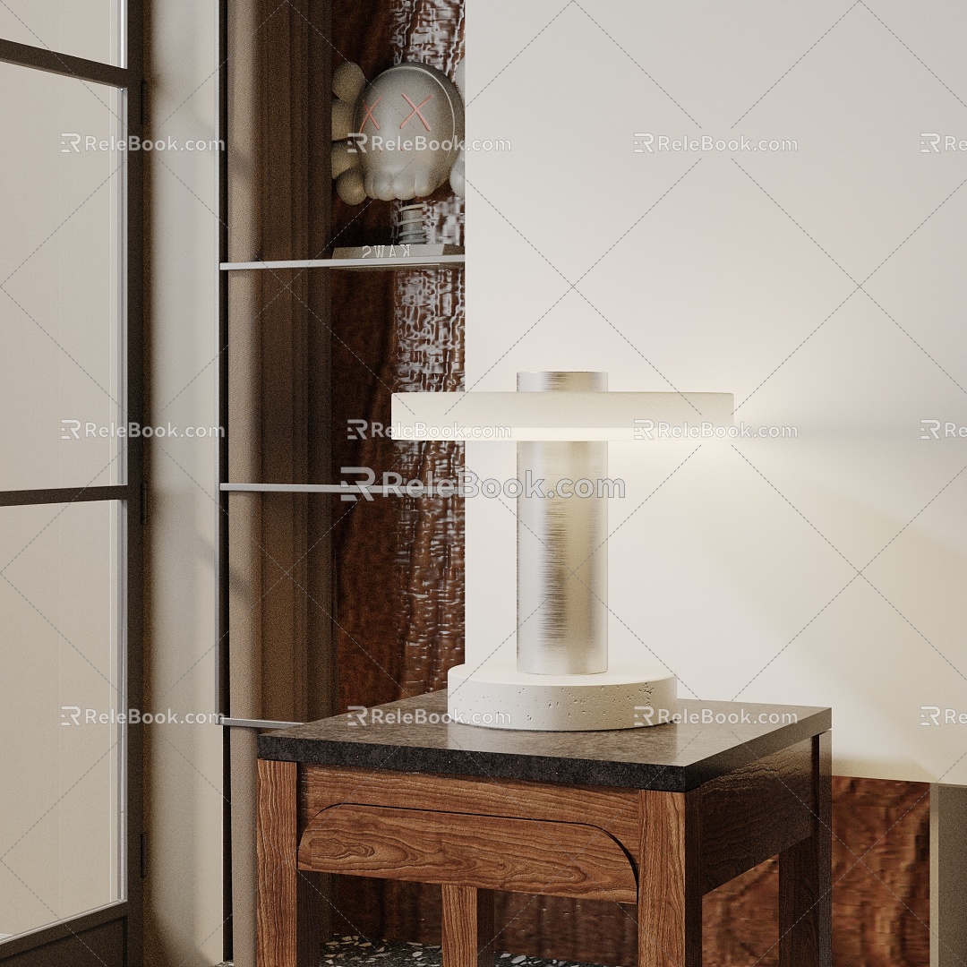 Modern table lamp 3d model