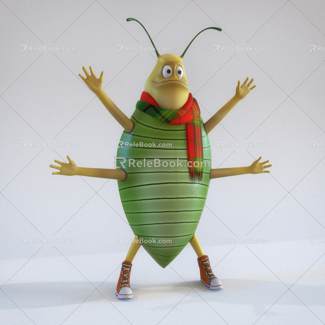 Beetle Toy 3d model