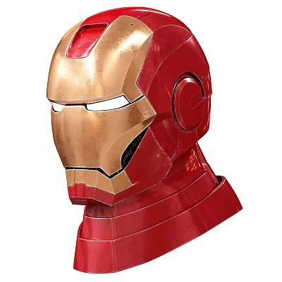 Modern Toy Iron Man Toy Ornaments 3d model