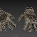 Durable Camouflage Outdoor Gloves With Non Slip Palm And Protective Design