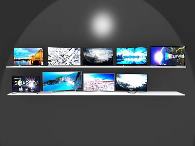 Modern TV Surface TV 3d model