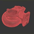 Turbocharged Engine Racing Engine Racing Engine Car Engine Car Engine Modern Vehicle 3d model