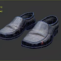 Dark Leather Slip On Shoes With Classic Design Comfortable Fit And Sleek Finish