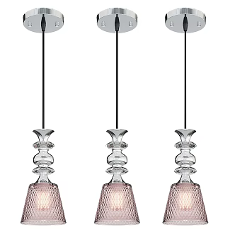 Simple Light Luxury Chandelier 3d model