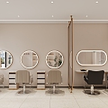 Modern Barber Shop Beauty Salon Barber Shop 3d model