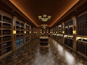 Jianou Wine Cellar Winery Constant Temperature Wine Cellar 3d model