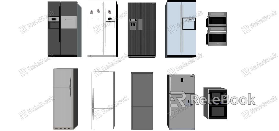 Modern refrigerator refrigerator combination model