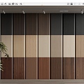 Wood veneer wall panel wall veneer wood veneer background wall wood grain wood veneer 3d model