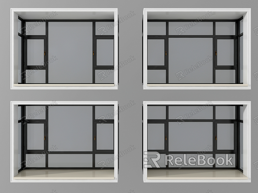 Modern Bay Window Combination model