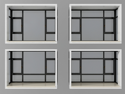 Modern Bay Window Combination model