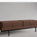 Flou sofa stool 3d model