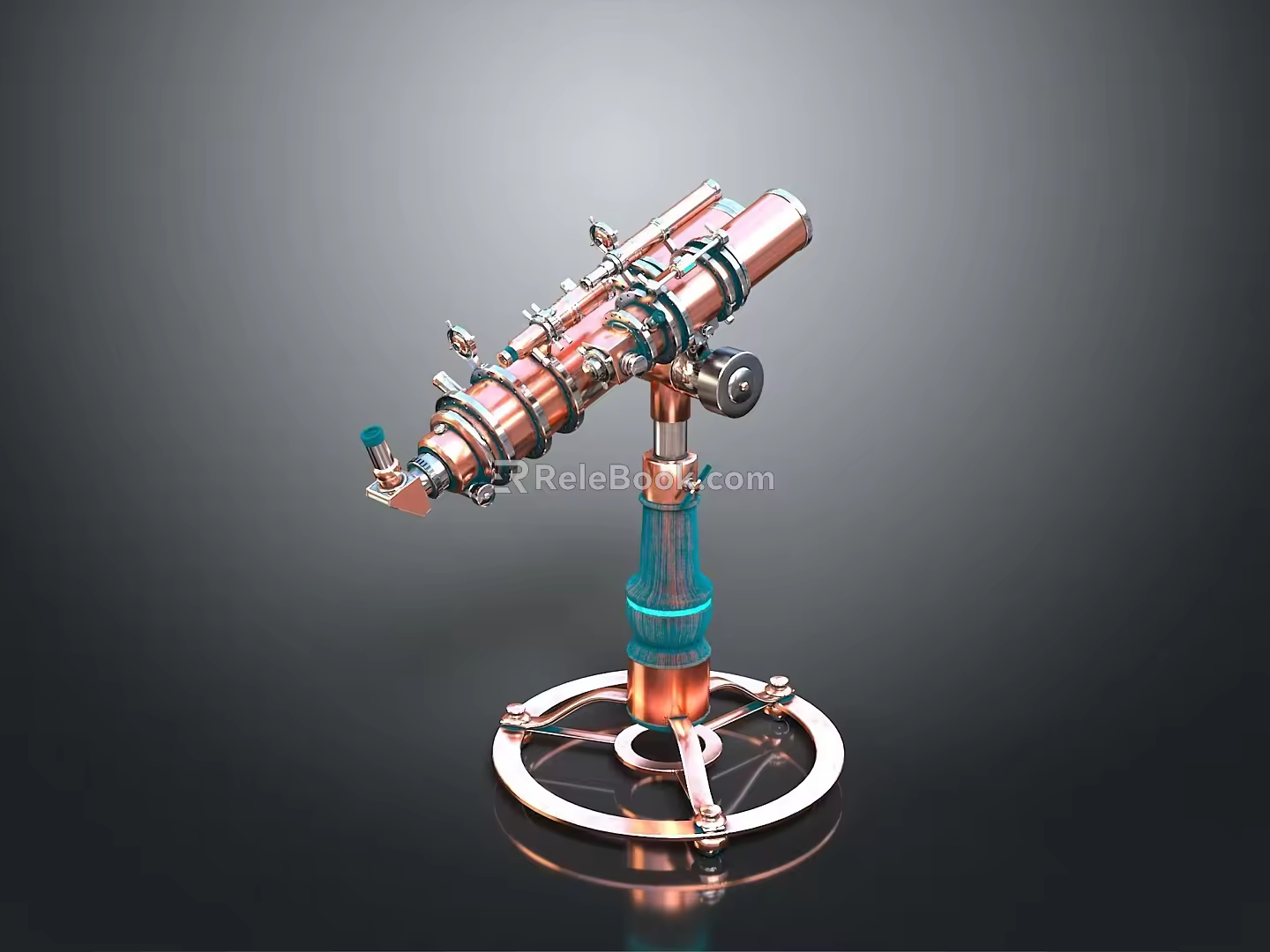 astronomical telescope space telescope observation equipment physical equipment binoculars 3d model