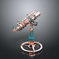 astronomical telescope space telescope observation equipment physical equipment binoculars 3d model