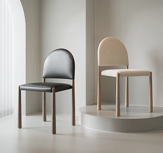 Middle Ancient Style Single Chair Dining Chair Cream Style Dining Chair Dressing Table Chair Desk Chair 3d model