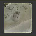 Modern Landscape Design Model Featuring Small Cottage With Plants And Water Elements