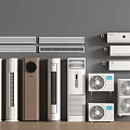 Air Conditioning Wall-mounted Air Conditioning Vertical Air Conditioning Air Conditioning External Air Conditioning Hanging Air Conditioning Cabinet Hanging Air Conditioning 3d model
