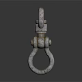 Metal Hanging Connector Equipment With Double Rings And Bolt Structure
