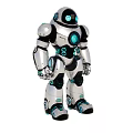 Science fiction robot intelligent robot 3d model