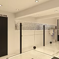 Modern Clothing Store Exterior With Logo Signage Welcome Display Mannequins Tables And Plants