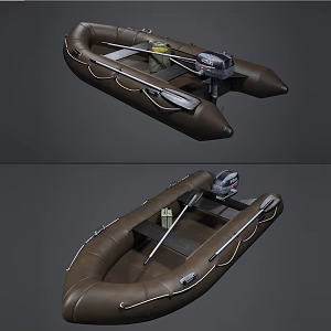 Modern Speedboat 3d model