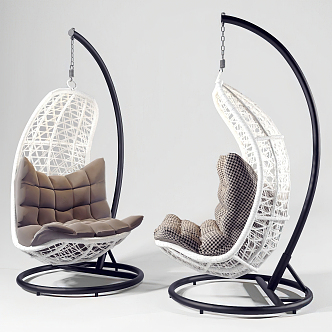 Modern Hanging Chair Leisure Hanging Chair 3d model