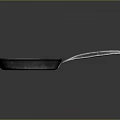 Pan Flat Pan Flat Frying Pan Frying Pan 3d model