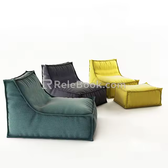 Lazy Sofa 3d model