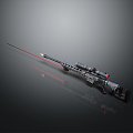 Sniper Rifle Sniper Rifle Sight Modern Weapons Hot Weapons Hot Weapons Firearms 3d model