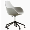 Modern Office Chair With Ergonomic Design Multiple Colors And Swivel Wheels