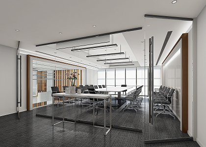 Conference Room 3d model