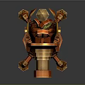 laser tower turret turntable sci-fi tower defense game tower defense sci-fi turret game turret game turret 3d model