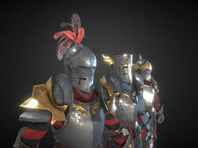 Medieval Knight model