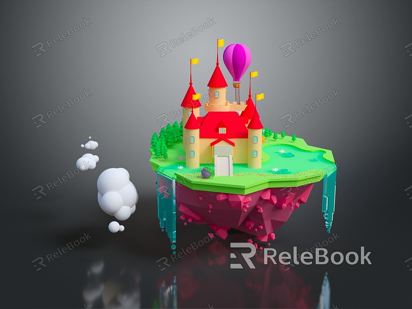 Game Environment Game Scene Fairy Tale Scene Fairy Tale Magic Scene Magic Item Fantasy Scene model