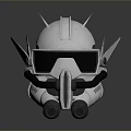 Sci-Fi Helmet Alien Helmet High Tech Helmet Game Helmet 3d model