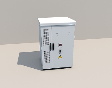 Energy storage cabinet 3d model