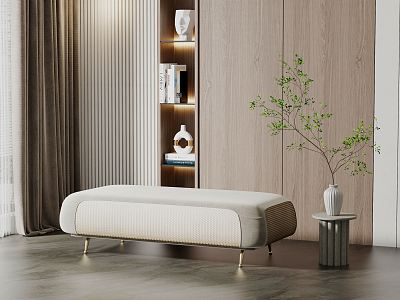 Modern sofa stool sofa stool pedal model