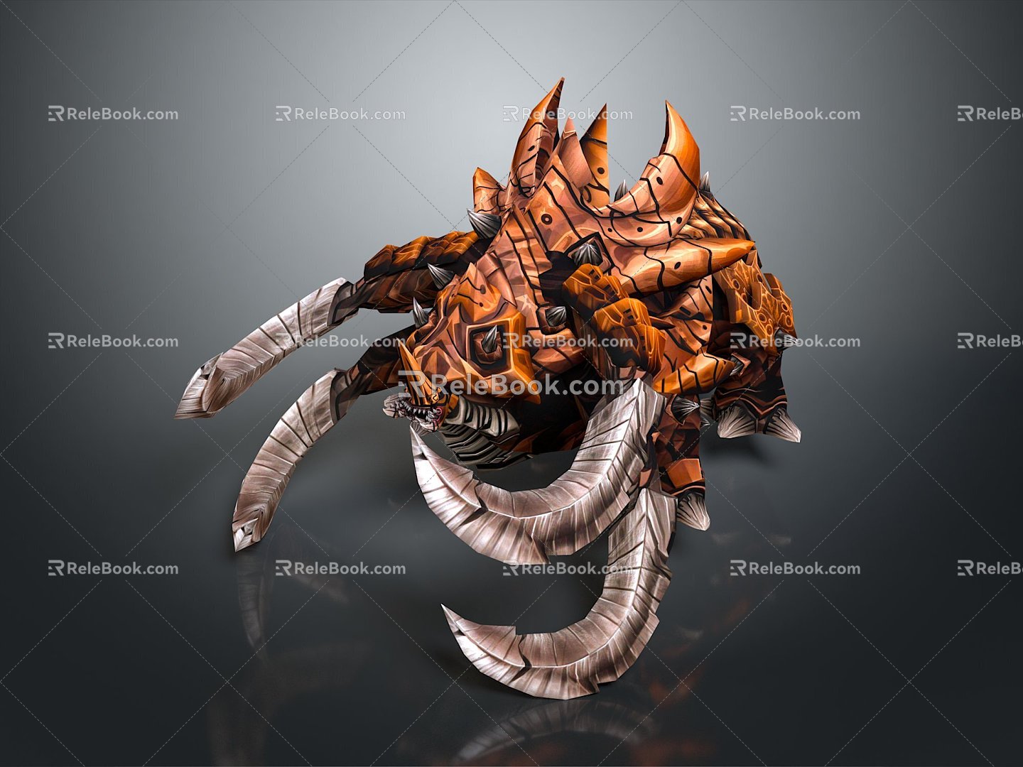 Monster Monster Monster Monster Monster Warrior Alien Monster Alien Monster 3d model