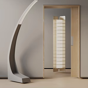 Modern floor lamp 3d model