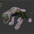 Monster Monster Monster Monster Monster Warrior Alien Monster Alien Monster 3d model