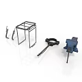 Durable Industrial Metal Mechanical Parts Including Frame Clamp And Bracket Components